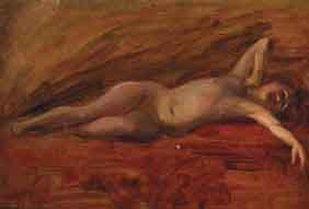 William Woodward Reclining Nude china oil painting image